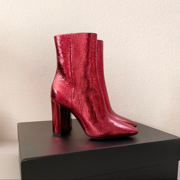Saint Laurent ruby boots - Picture 14 of 16